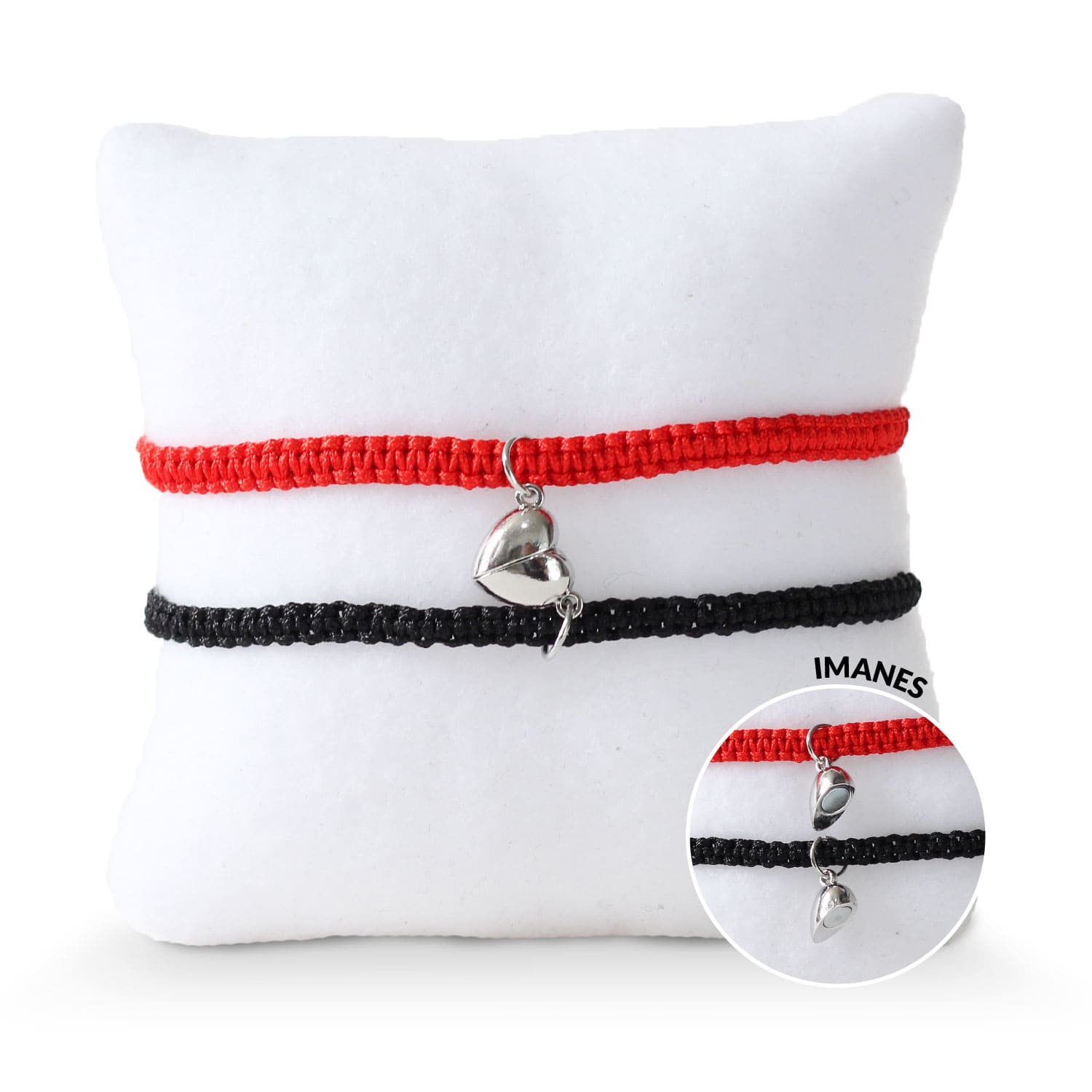 Pulsera Ajustable de Corazón Imantado