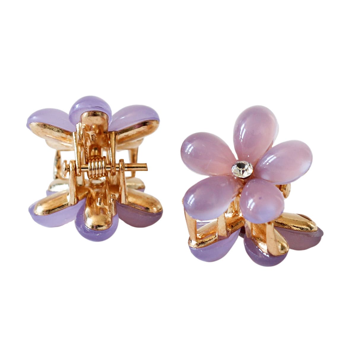 Pinzas Mini Flor Cinco Pétalos
