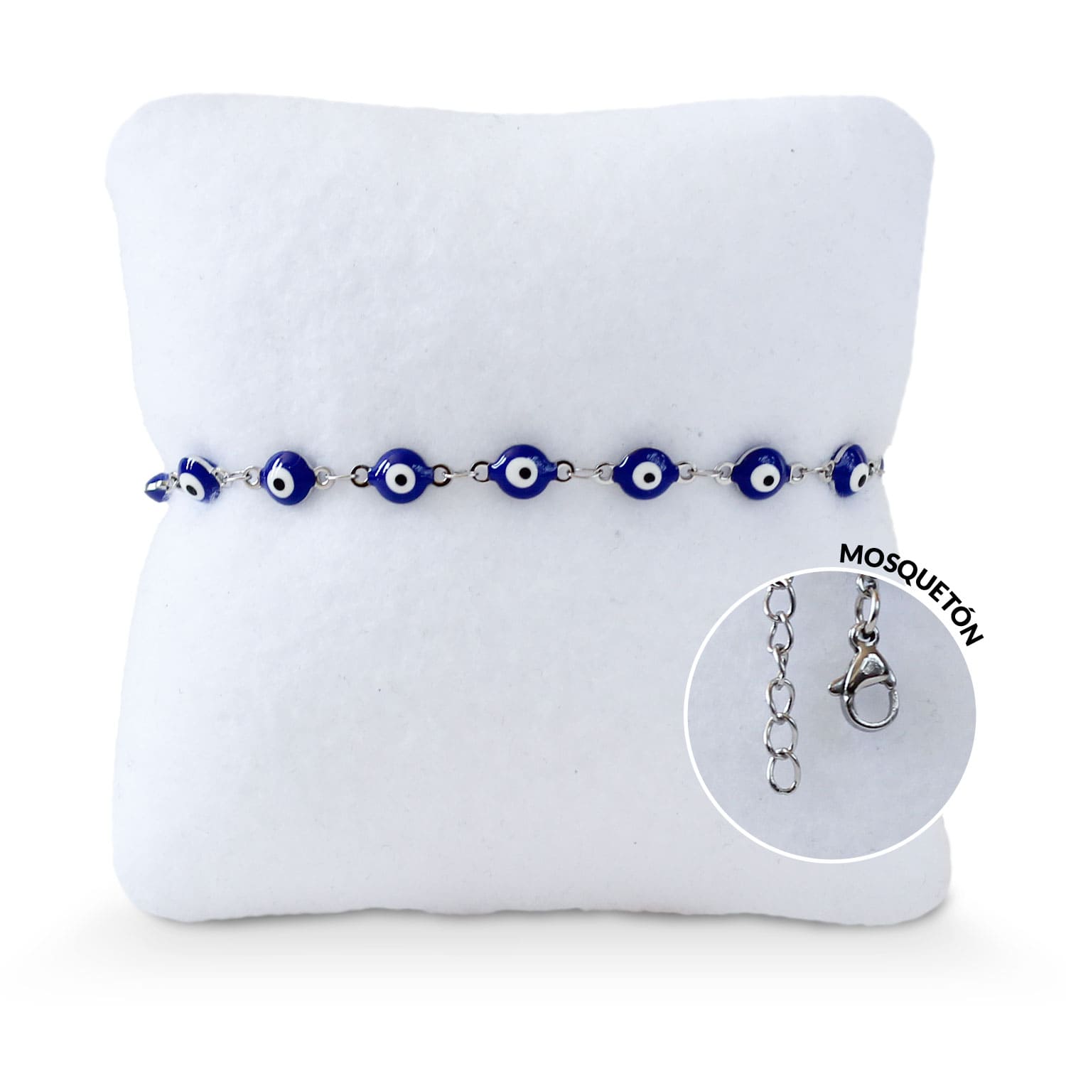 Pulsera Acero Ojo Turco