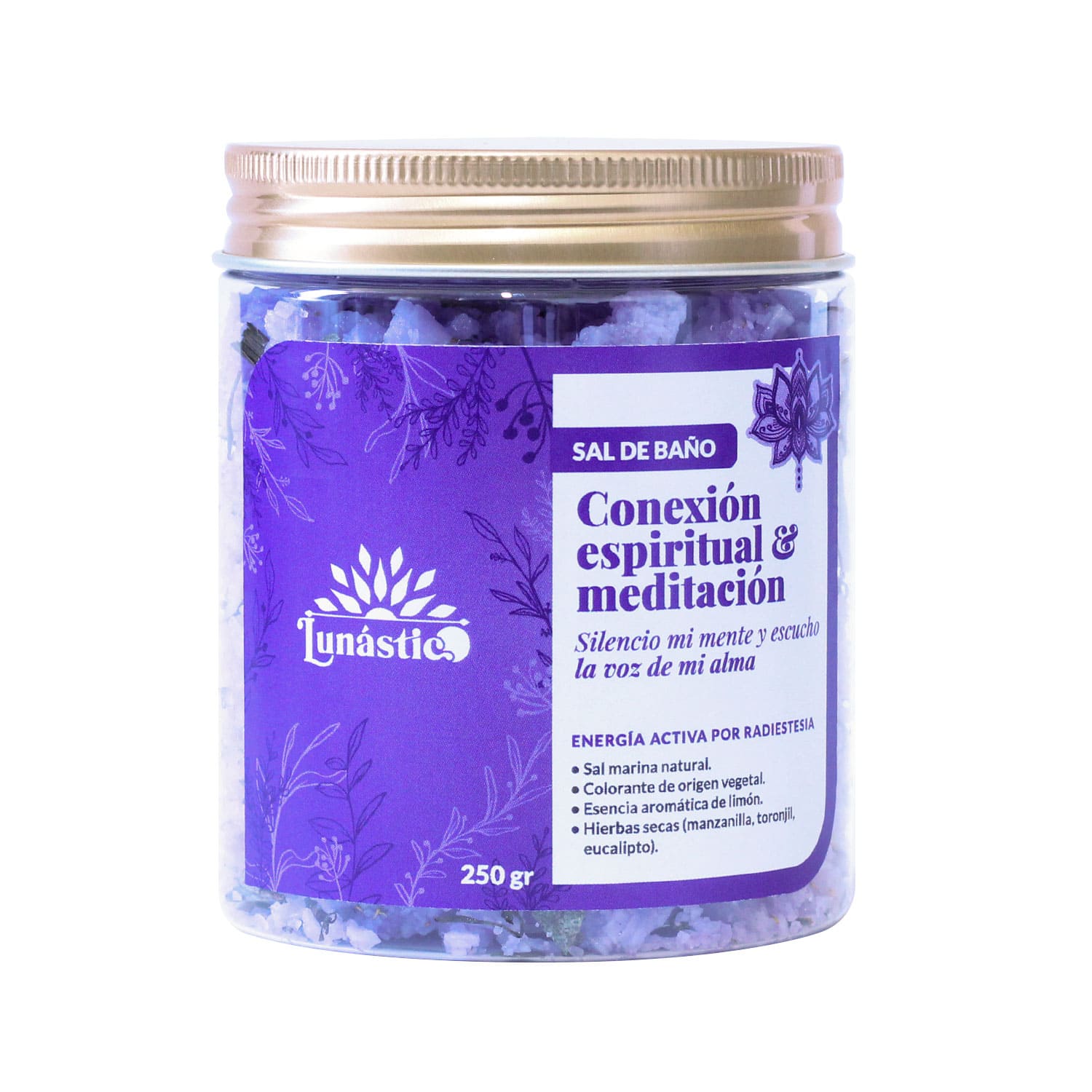 Sal de Baño Energética Lunástico - Conexión Espiritual y Meditación